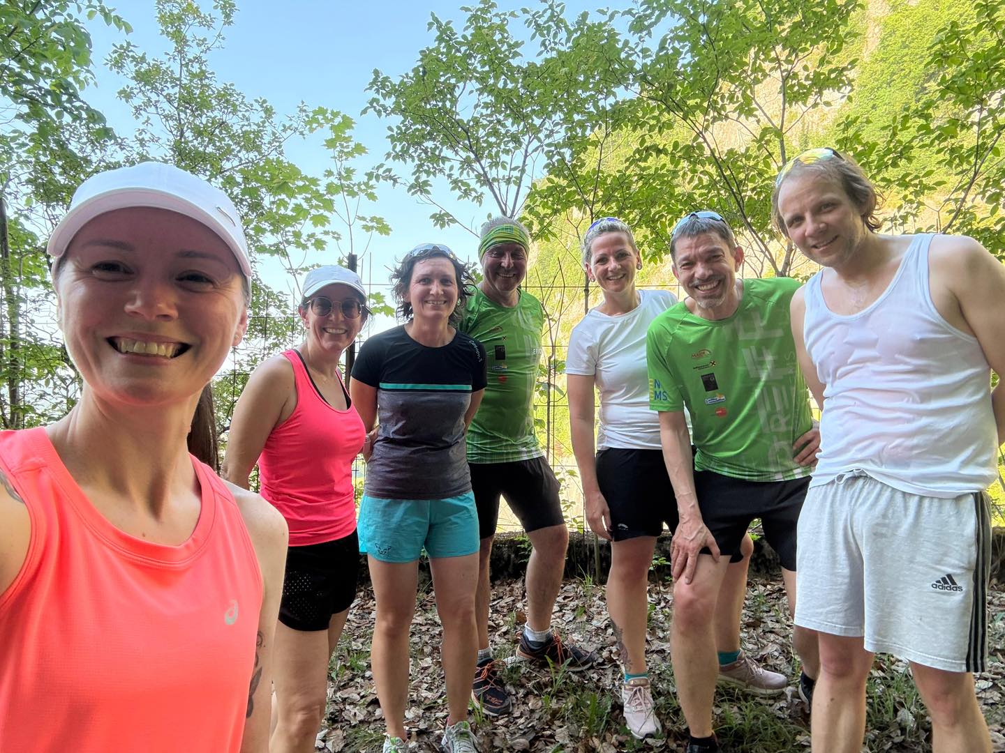 Hitzetraining am Dienstag