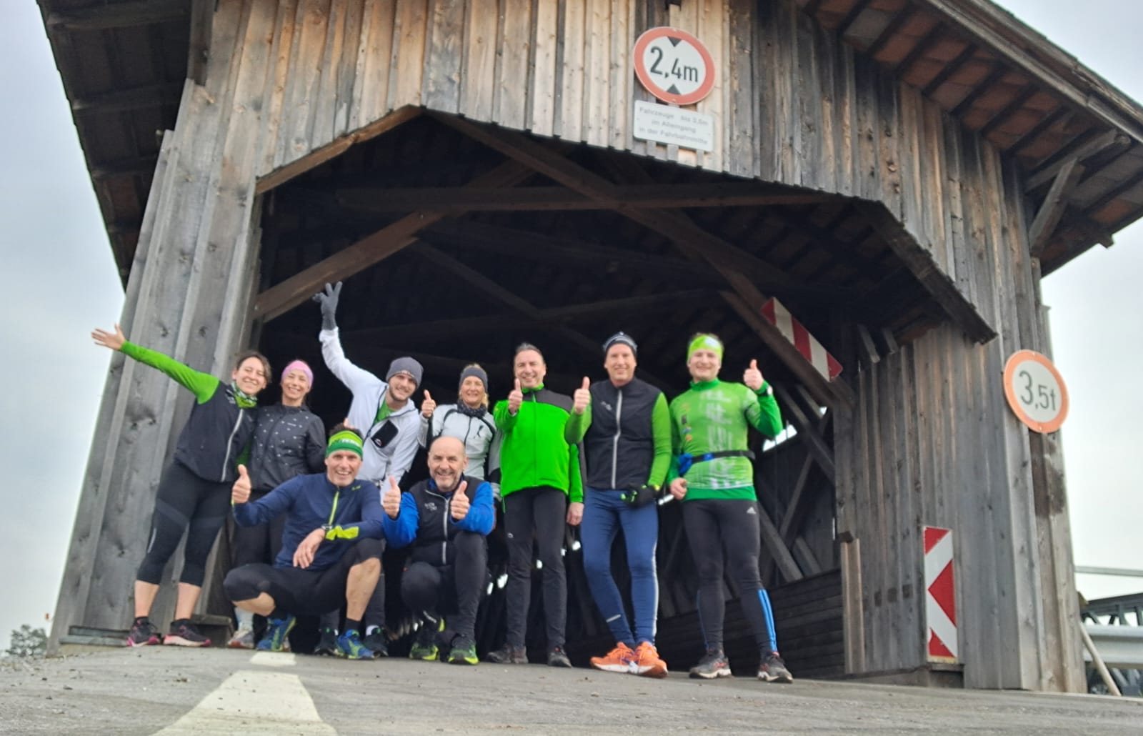 Samstagslauf mit Karin