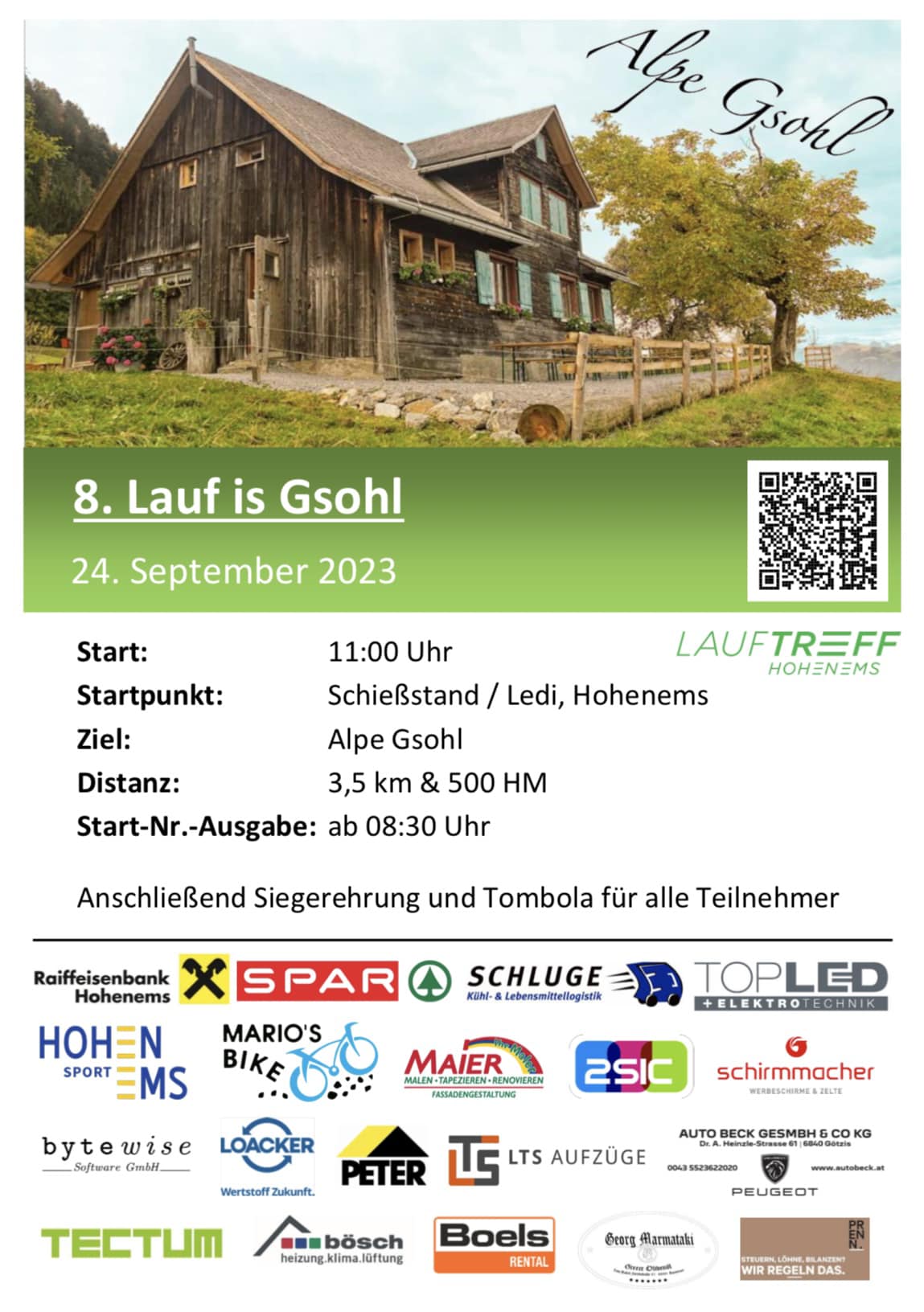 Lauf is Gsohl - Save the Date!