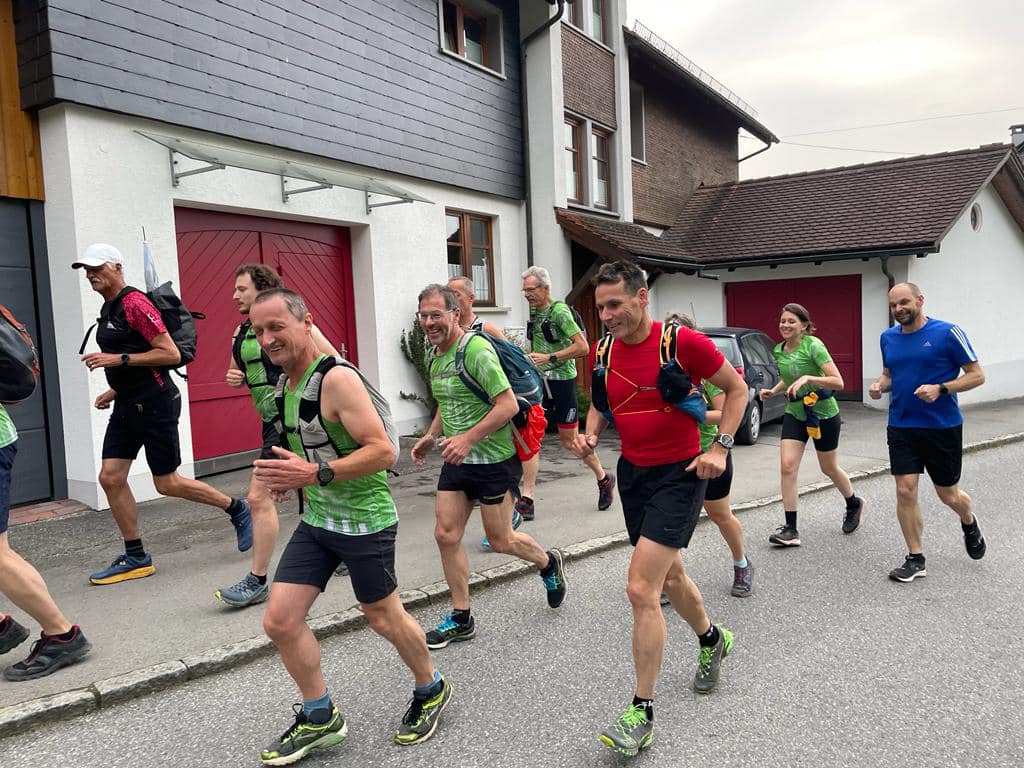 Lauftraining is Gsohl