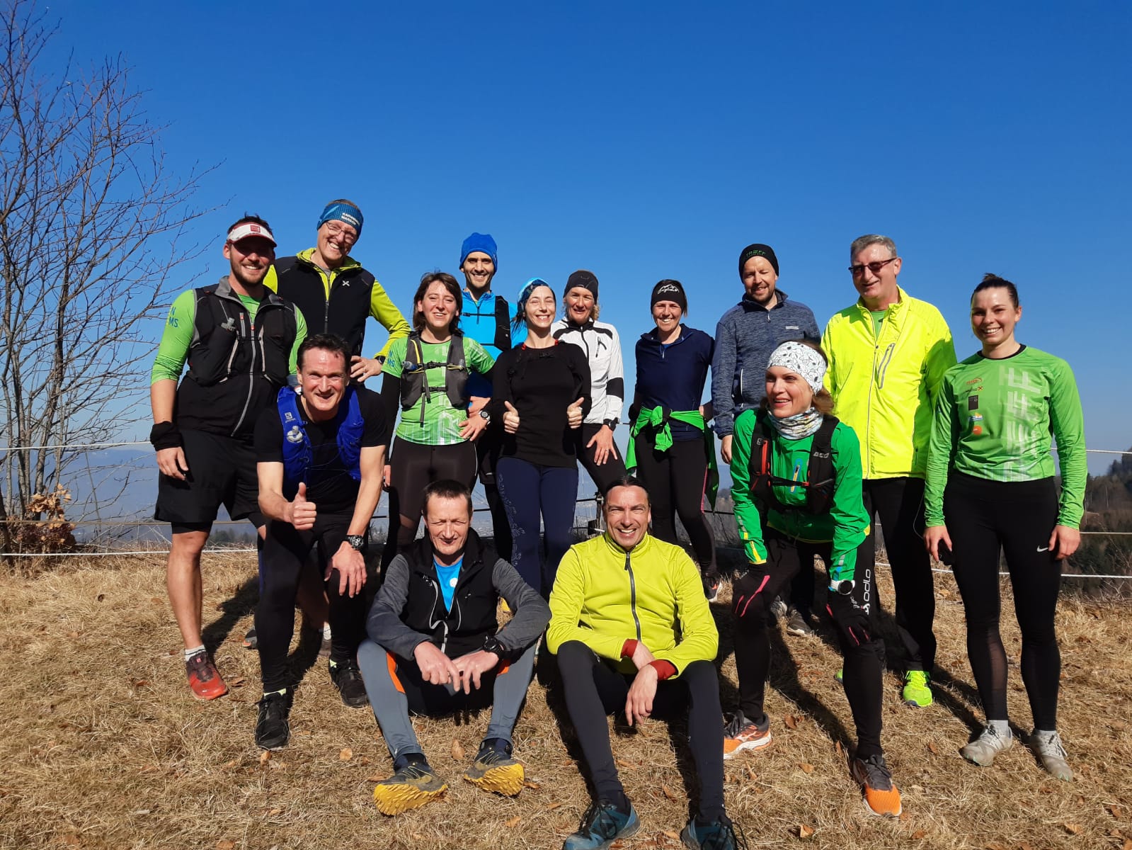 Samstagslauf mit Bernhard und Faszienkurs