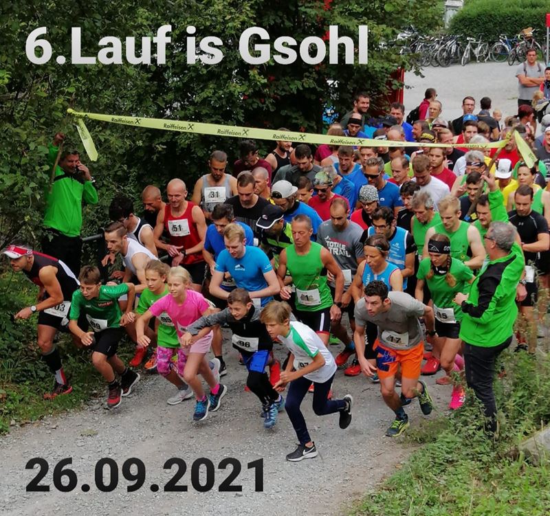 6. Lauf is Gsohl 2021 - Die Ergebnisse und die Fotos sind online!
