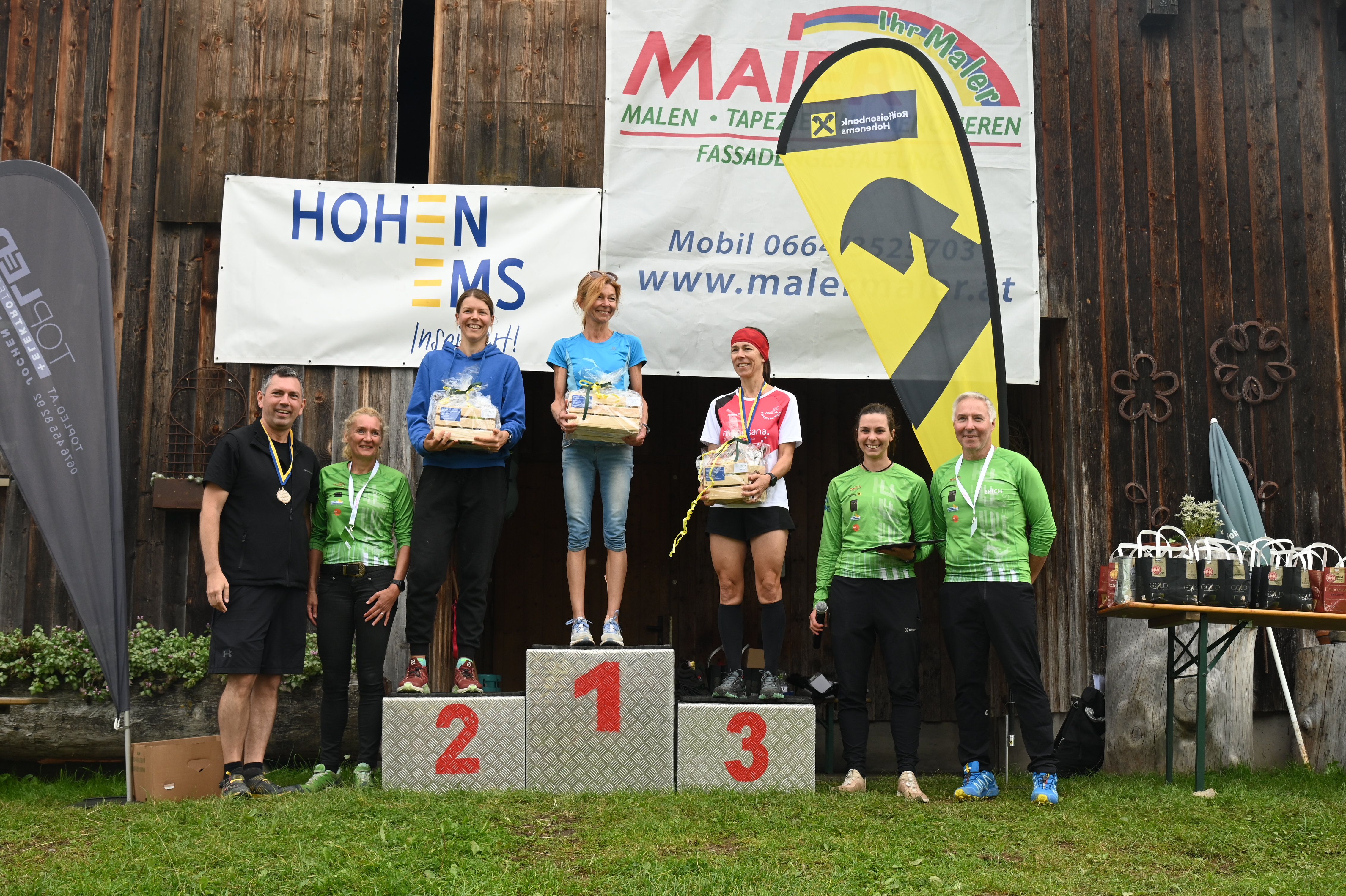 Damen Streckenrekord beim 9.Lauf is Gsohl