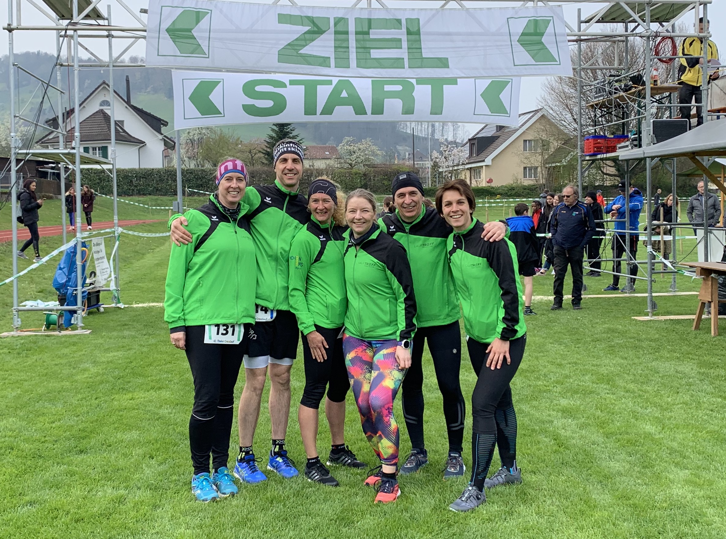 Thaler Crosslauf - Karin Plachy läuft auf Platz zwei...