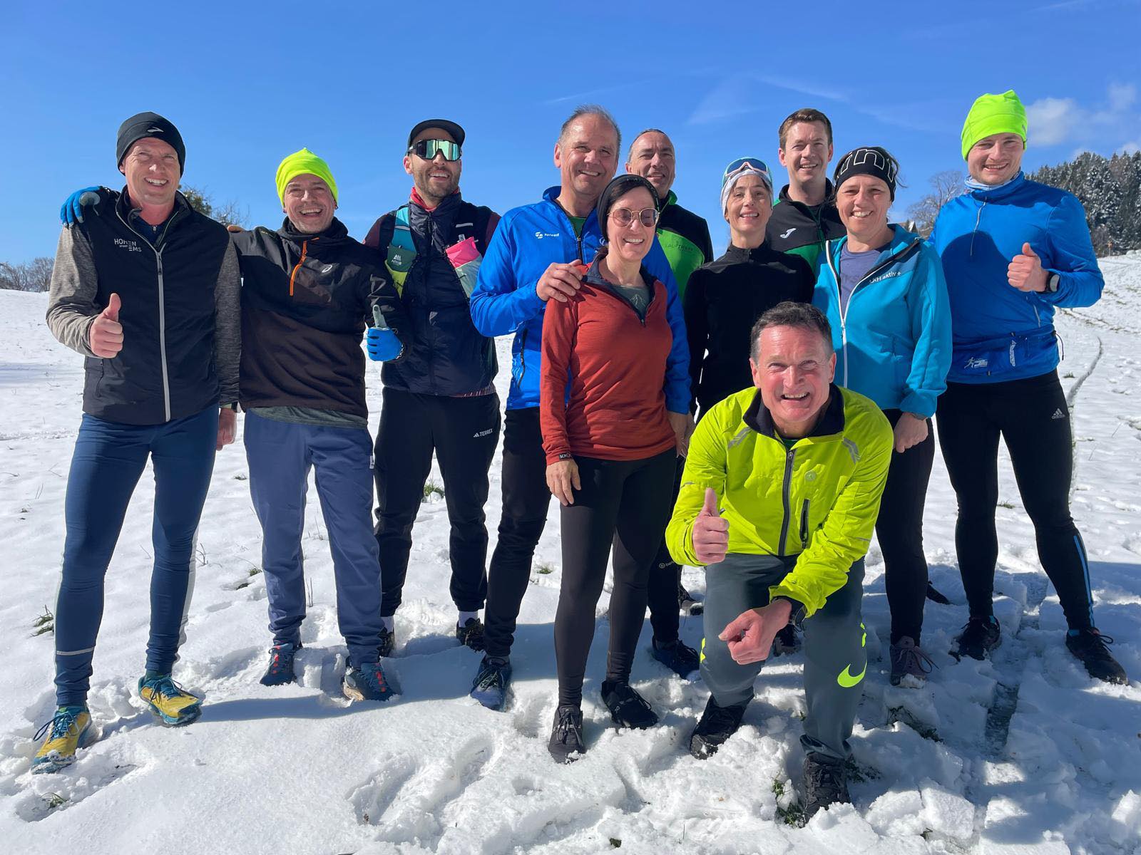 Samstagslauf mit Nathalie