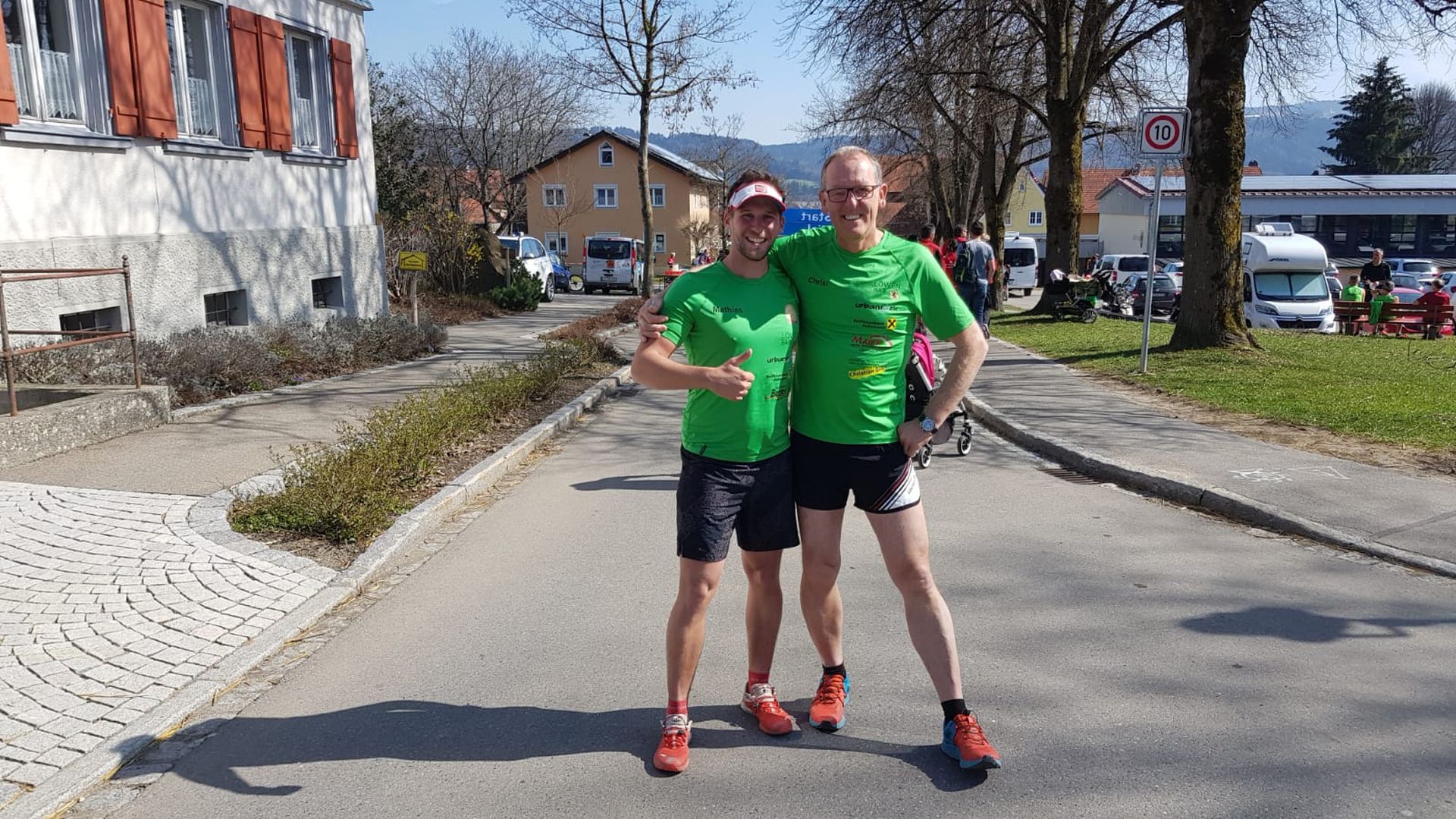 Mathias und Christian erfolgreich am 4. Leiblachlauf